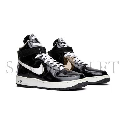 NIKE AIR FORCE 1 HIGH SHEED BLACK PATENT 302640-011