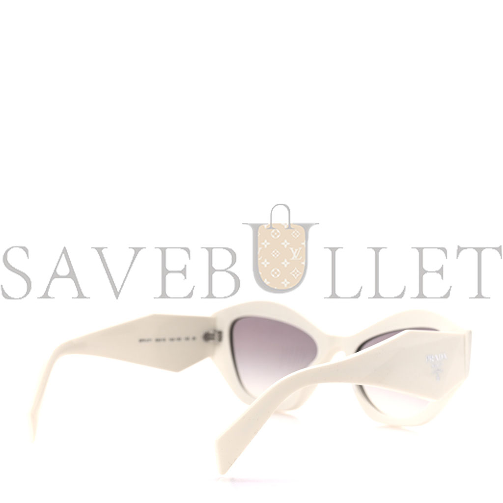 PRADA ACETATE SYMBOLE SUNGLASSES SPR 07Y WHITE 