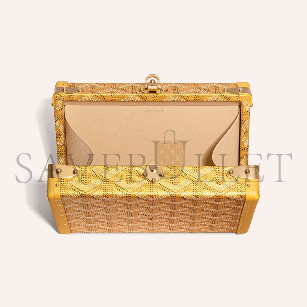 GOYARD MINAUDIÈRE TRUNK BAG MINA55PMLTY60CL60O (17*11.5*5.5cm)