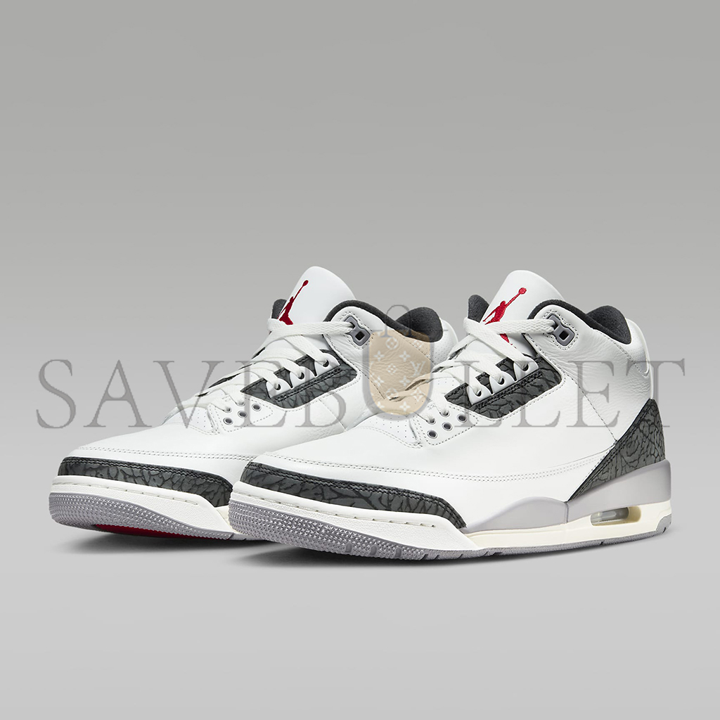 NIKE AIR JORDAN 3 CEMENT GREY CT8532-106