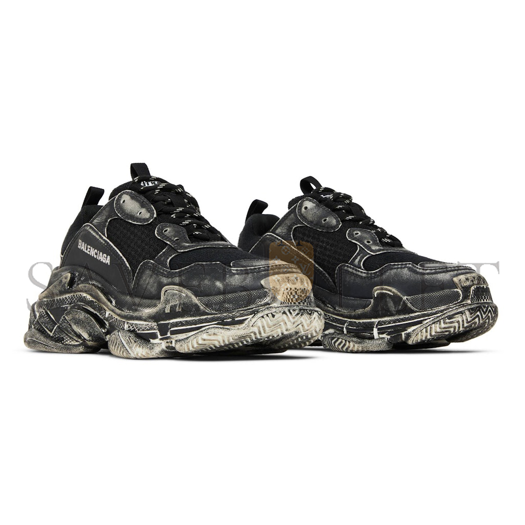 BALENCIAGA TRIPLE S FADED BLACK 536737W3CN31000