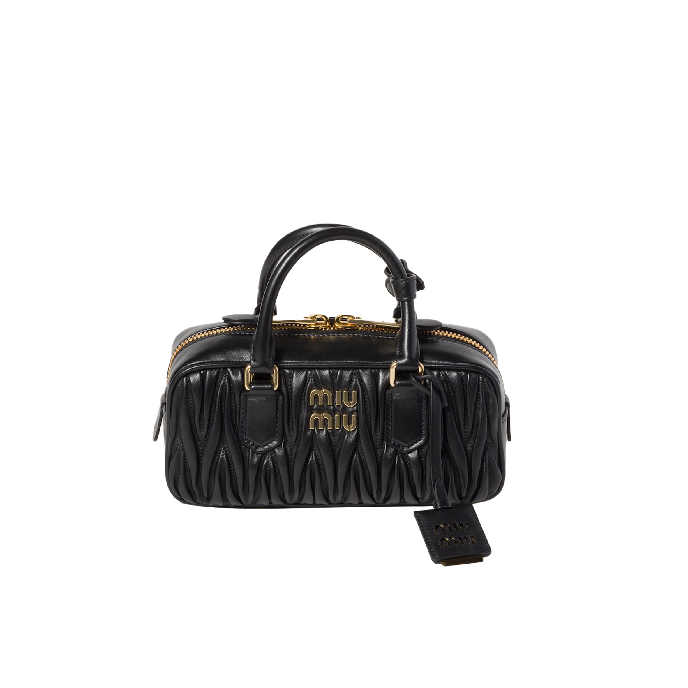 MIU MIU ARCADIE MATELASSÉ NAPPA LEATHER BAG 5BB142 (22*10.5*7.5cm) MIU MIU ARCADIE MATELASSÉ NAPPA LEATHER BAG 5BB142 (22*10.5*7.5cm)