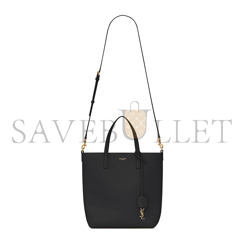 YSL SHOPPING SAINT LAURENT TOY IN LEATHER 600307CSV0J1000 (25*28*8cm)
