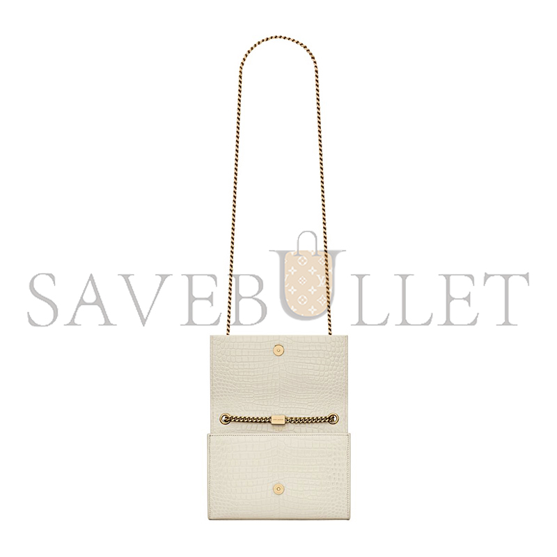 YSL KATE SMALL TASSEL IN CROCODILE-EMBOSSED LEATHER 474366DND0J9207 (20*12.5*5cm) YSL KATE SMALL TASSEL IN CROCODILE-EMBOSSED LEATHER 474366DND0J9207 (20*12.5*5cm)