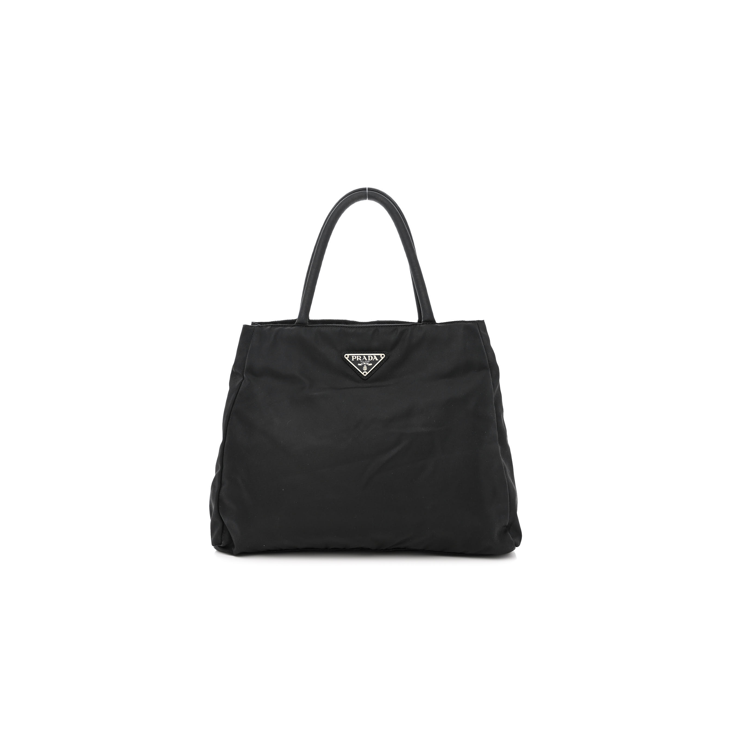 PRADA TESSUTO NYLON TOTE BLACK (32*23*11cm)