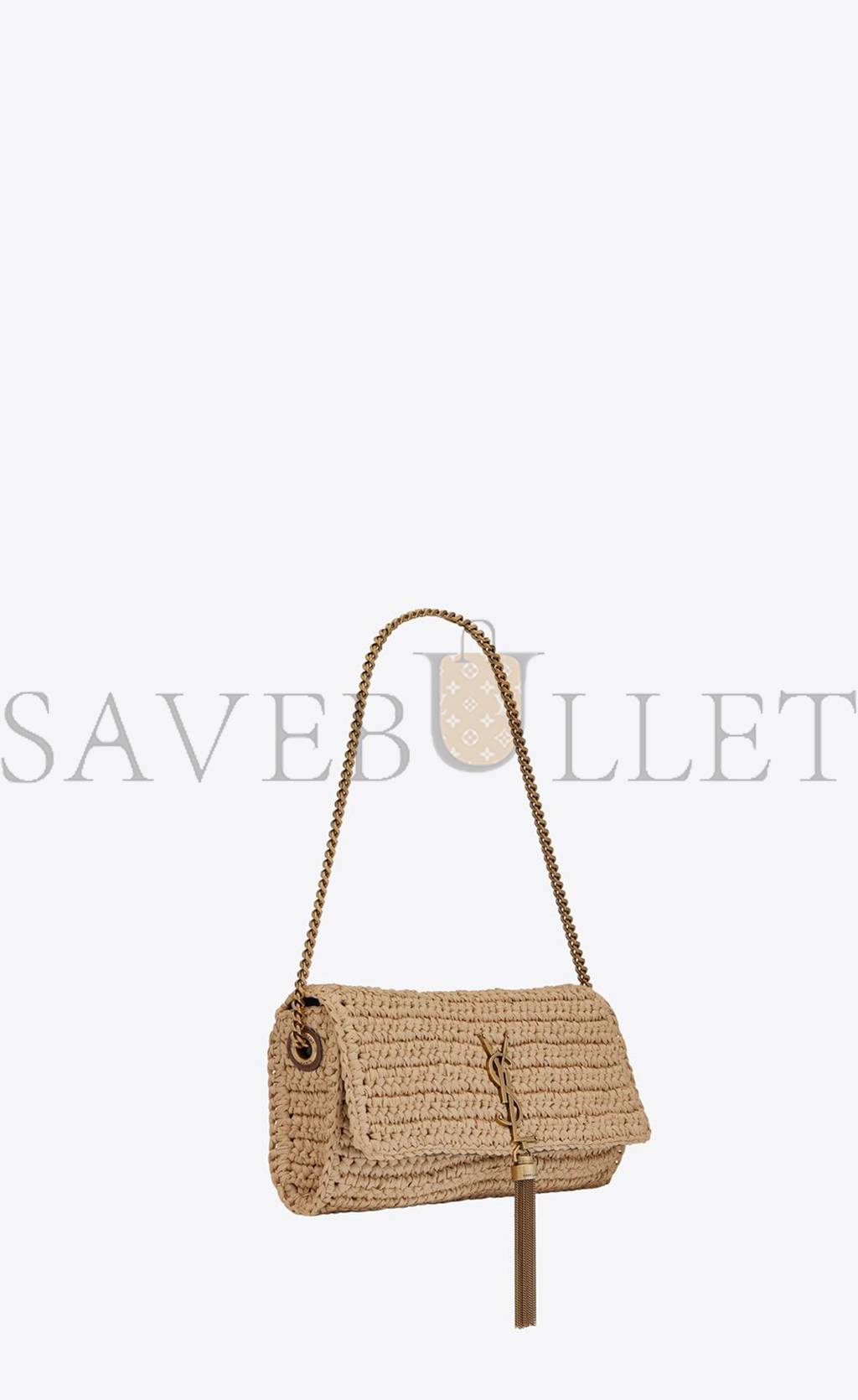 YSL KATE 99 CHAIN BAG WITH TASSEL IN RAFFIA 604276GG6AW7072 (26*13.5*4.5cm) YSL KATE 99 CHAIN BAG WITH TASSEL IN RAFFIA 604276GG6AW7072 (26*13.5*4.5cm)