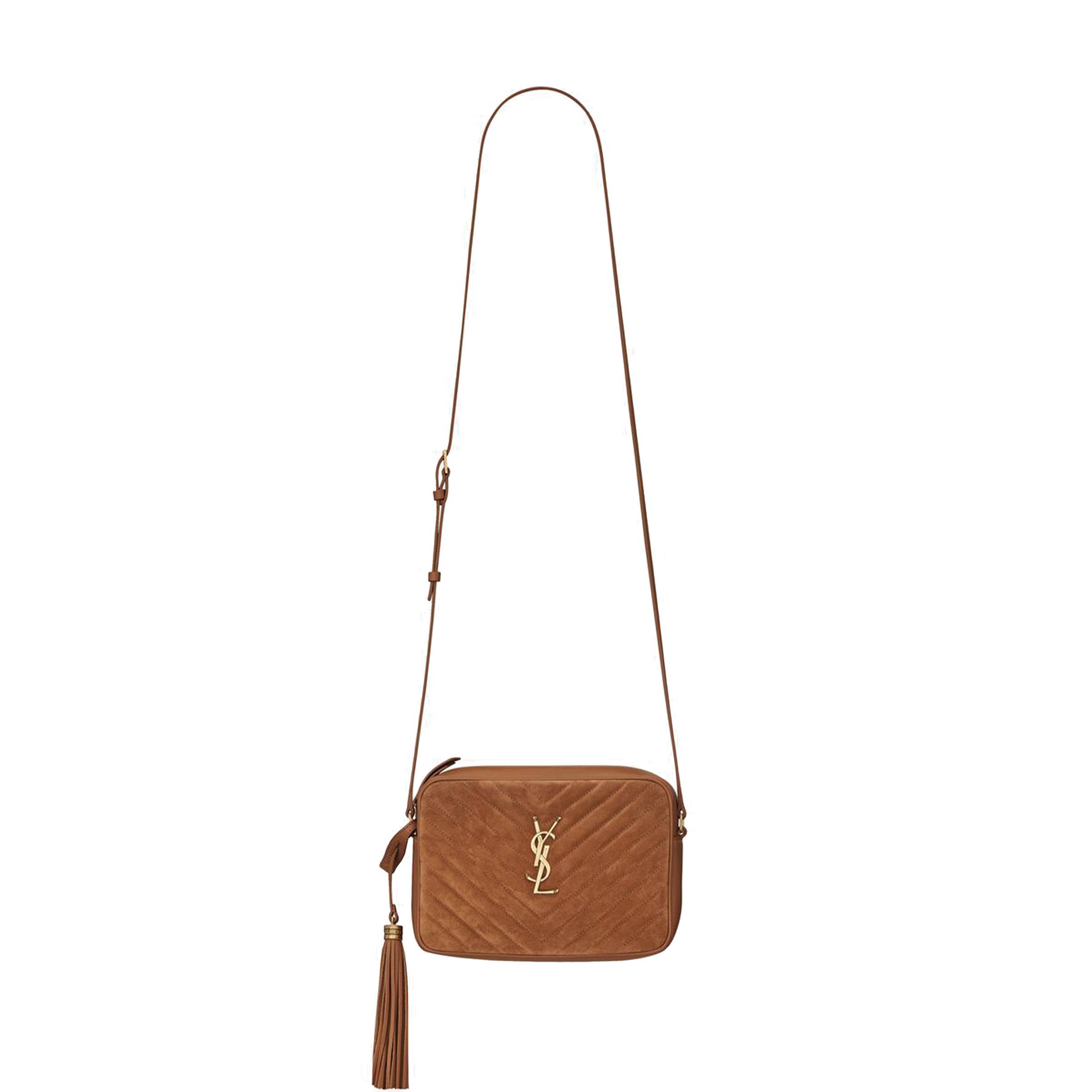 YSL LOU CAMERA BAG IN QUILTED SUEDE AND SMOOTH LEATHER 6125441S7R77761 (23*16*6cm) YSL LOU CAMERA BAG IN QUILTED SUEDE AND SMOOTH LEATHER 6125441S7R77761 (23*16*6cm)