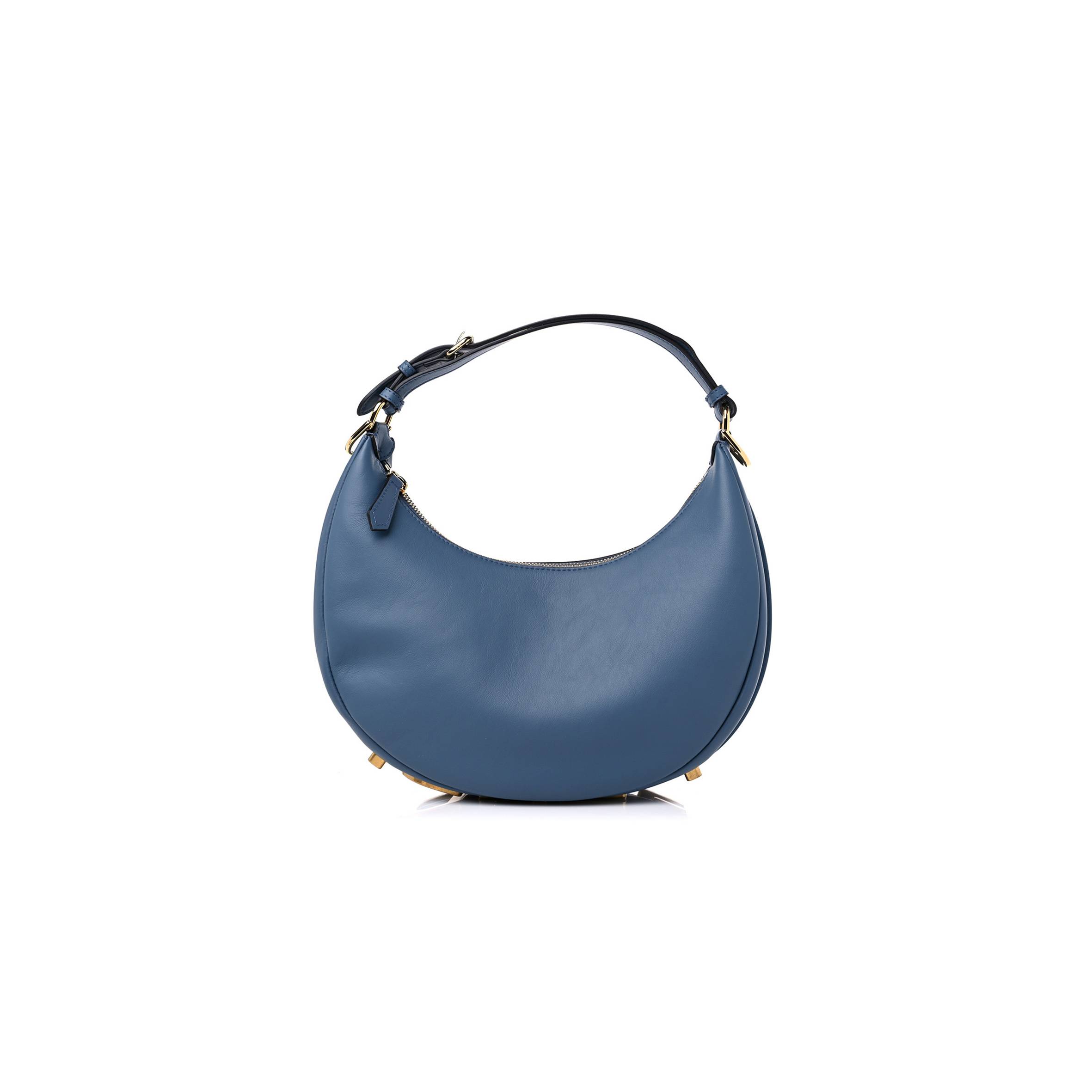 FENDI VITELLO GRACE MATTE SMALL FENDIGRAPHY HOBO BAG MIRTO (22*17*9cm) FENDI VITELLO GRACE MATTE SMALL FENDIGRAPHY HOBO BAG MIRTO (22*17*9cm)